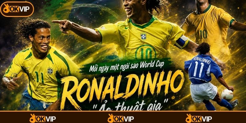 Huyền thoại bóng đá Ronaldinho